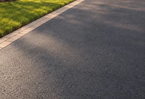 Illustrative paving material detail